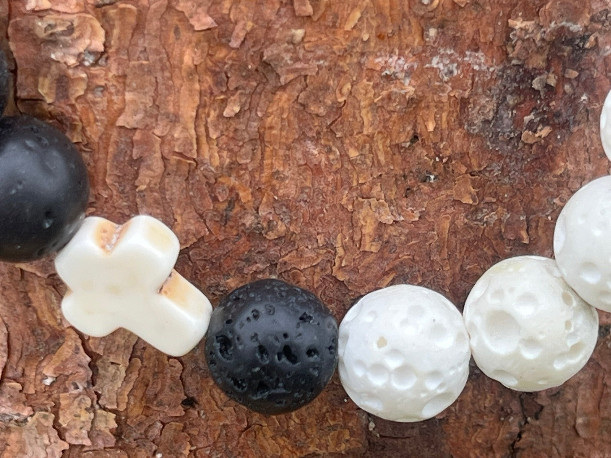 Energetický náramek - Párový náramek „Oheň a Světlo“